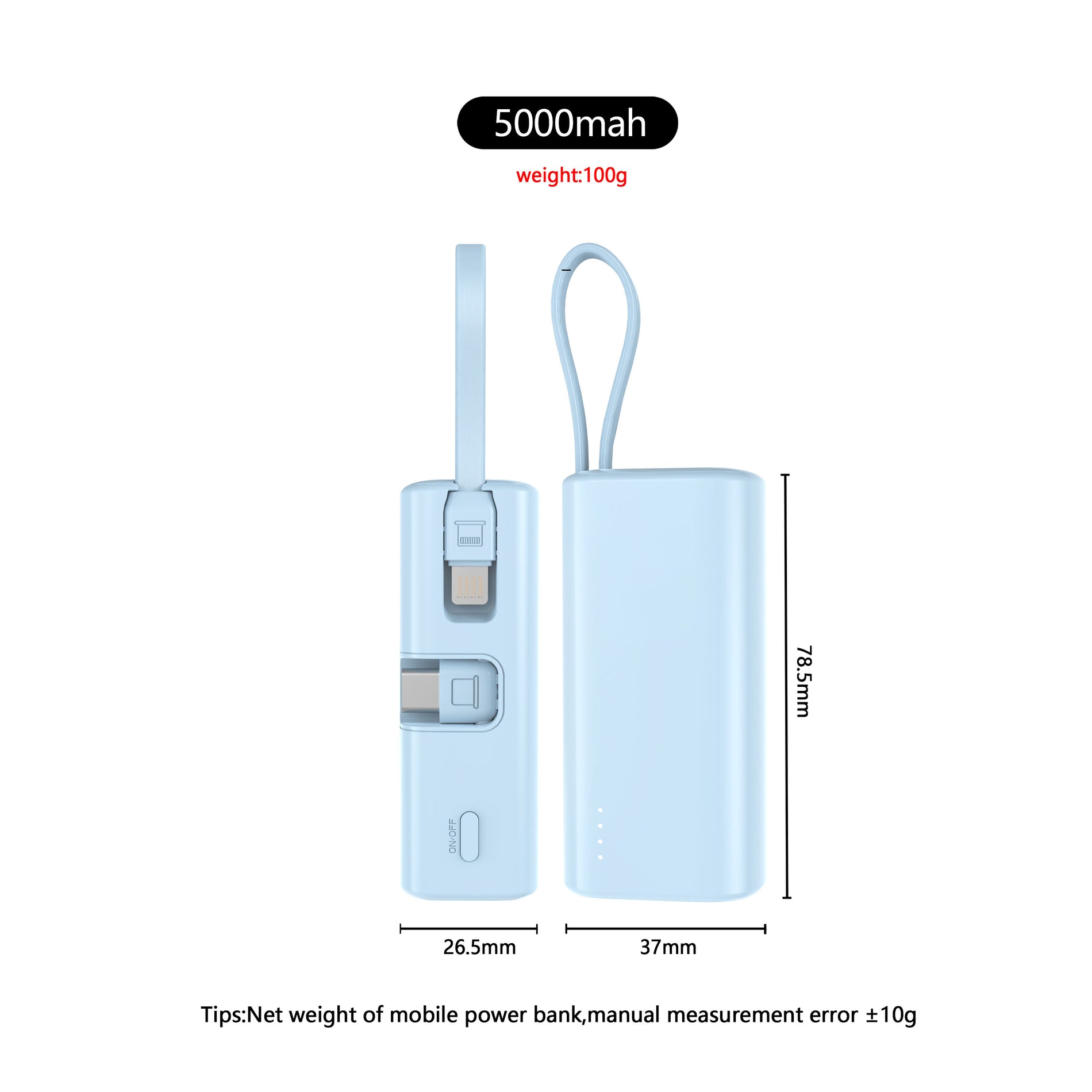 Mini Capsule Power Bank