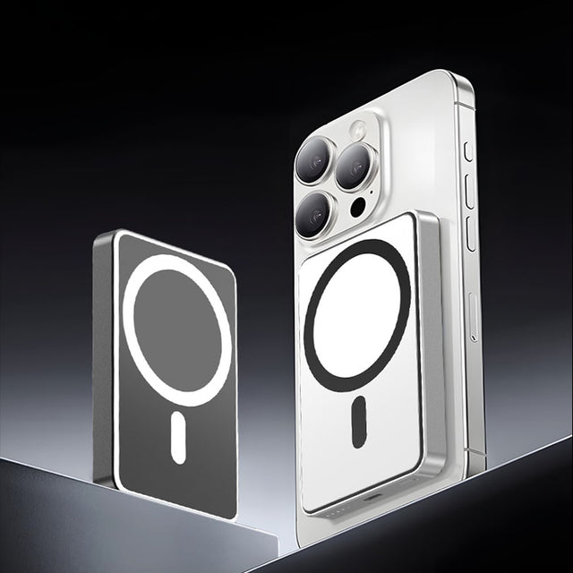 PD20W Magnetic Wireless Fast Power Bank 5000/10000mAh Portable Power Bank Outdoor Travel Power Bank For Apple, Samsung, Huawei