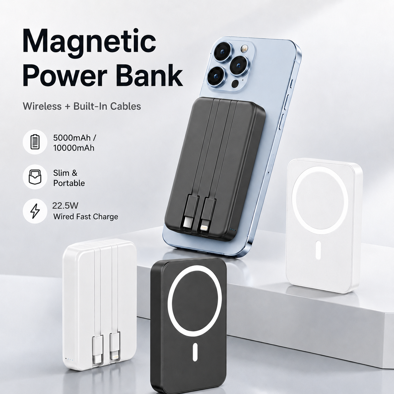 Magnetic power bank
