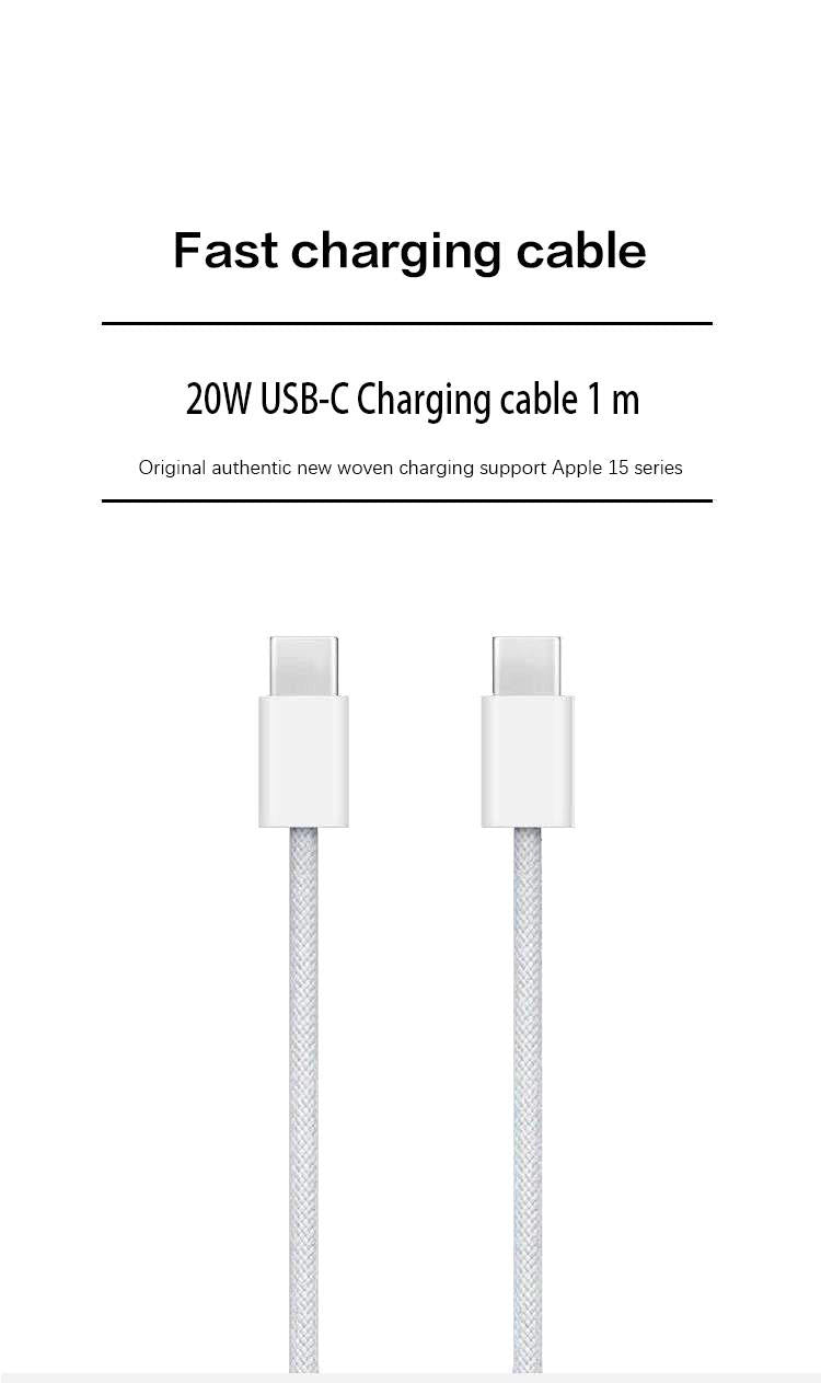 Hochwertiges Schnellladekabel 1m 2m USB auf Typ-C Kabel Datenübertragung Micro USB Datenkabel für Powerbank