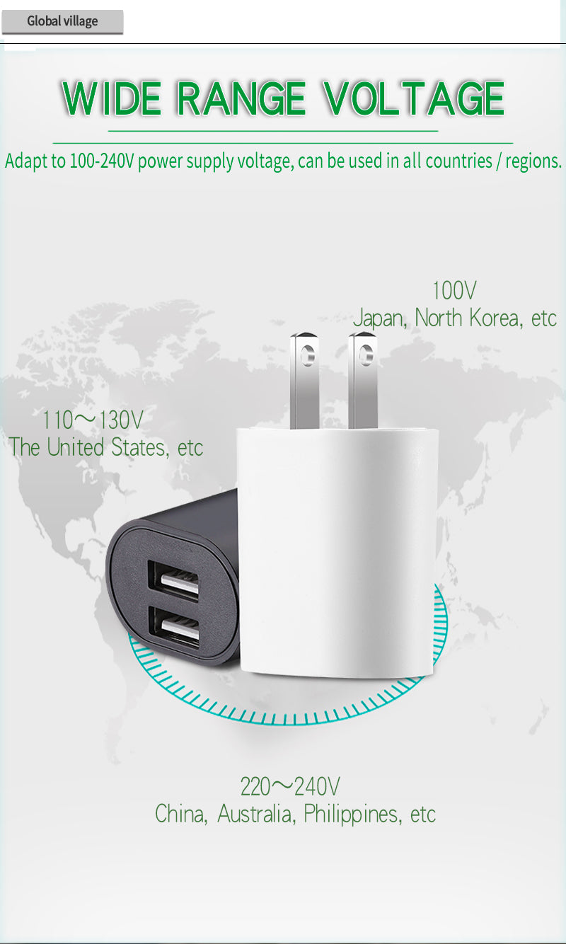 Hersteller liefert 5V 2.4A USB-Wandladegerät Netzteil Schnellladung, AU-Stecker tragbares USB-Telefonladegerät