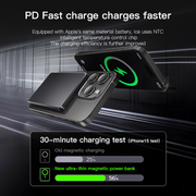 PD20W Magnetische Kabellose Schnelllade-Powerbank 5000/10000mAh Tragbare Powerbank Outdoor Reise-Powerbank Für Apple, Samsung, Huawei