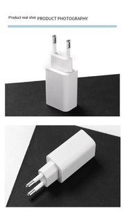 Sonderpreis US/EU Wand-Schnellladegerät-Set USB-Schnellladekabel Mobile USB-Ladegerät-Set für HUAWEI Android Xiaomi