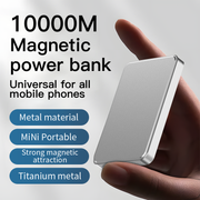 PD20W Magnetische Kabellose Schnelllade-Powerbank 5000/10000mAh Tragbare Powerbank Outdoor Reise-Powerbank Für Apple, Samsung, Huawei