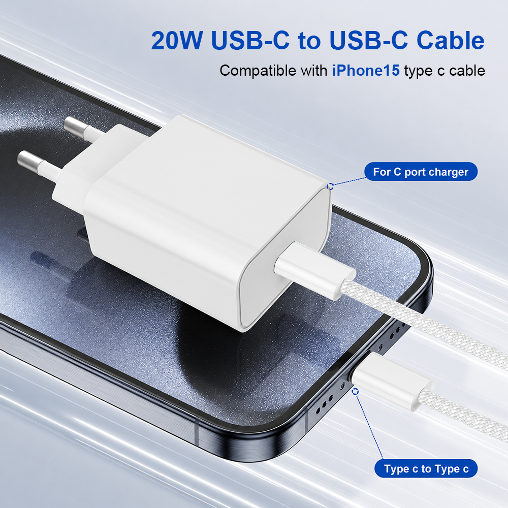 PD 20W GaN Charger Set