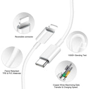 Factory direct sales 1m, 2m USB-C Type C, L-shaped data cable fast charging, suitable for Apple, Huawei, Samsung, Xiaomi mobile phones, Type C cable fast charging cable USB data charger cable