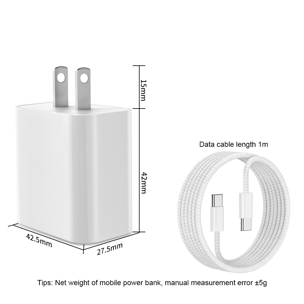 PD 20W GaN Charger Set