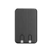 Portable Charger with Built-in Cables and Plug, 10000mAh USB C Power Bank Fast Charging 20W, External Battery Pack Slim, Travel Essentials, for iphone16 15 14 13 Samsung Galaxy iPad