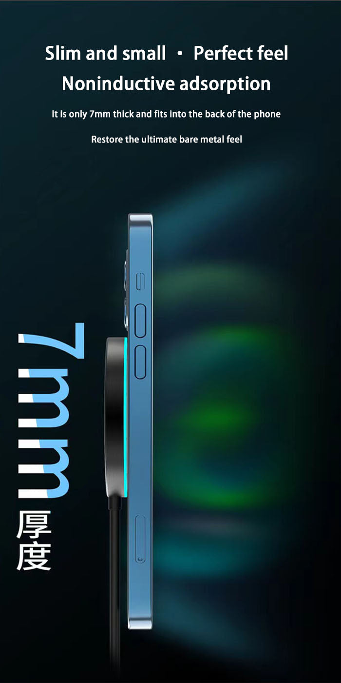 15W 10W Wireless Portable Phone Universal Wireless Charging Fast Smart Wireless Charger Magnetic Charging for Smartphones and Watches