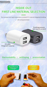 Hersteller liefert 5V 2.4A USB-Wandladegerät Netzteil Schnellladung, AU-Stecker tragbares USB-Telefonladegerät