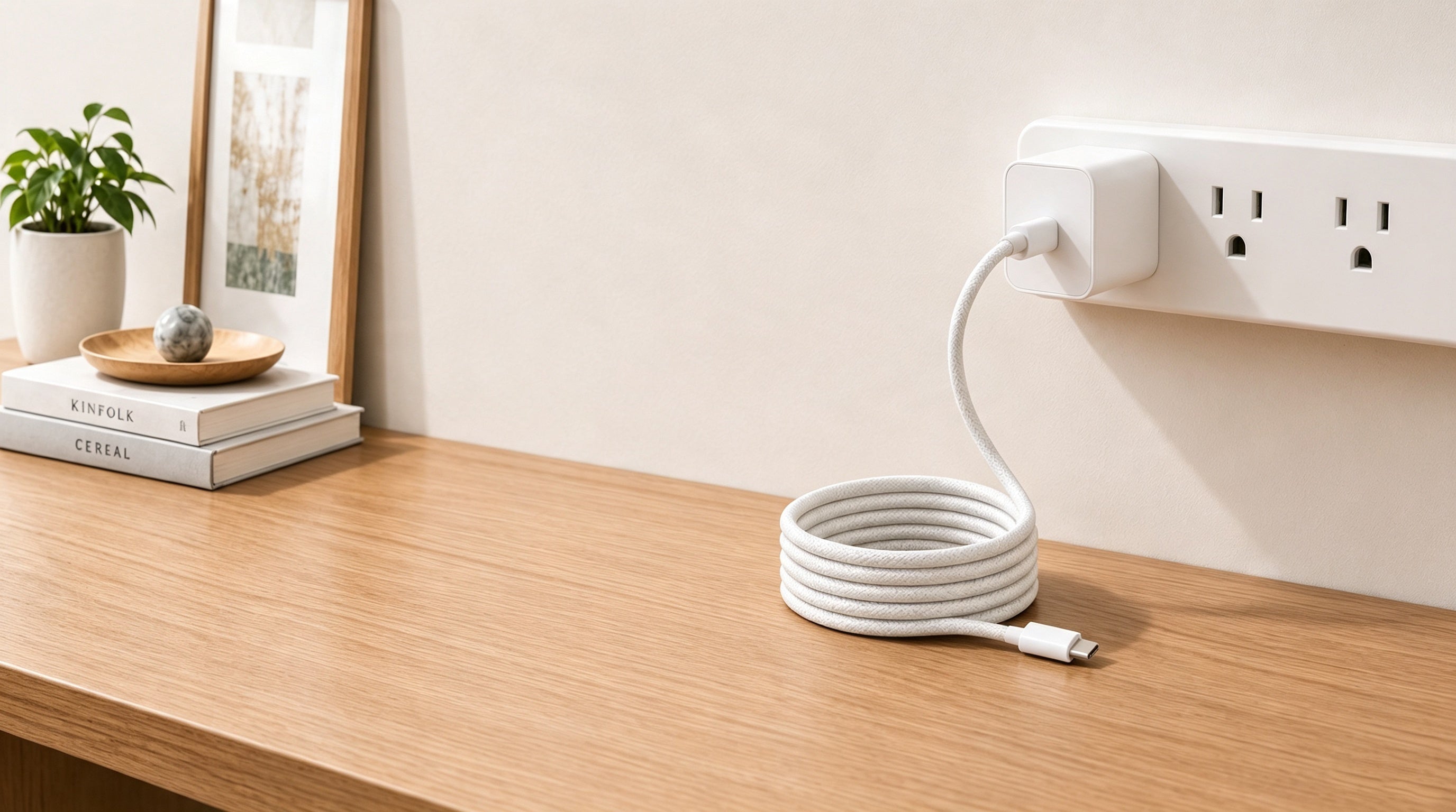 A Clean Desk Starts With the Right Charger.