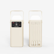 Super fast power bank 50000 mAh 22.5w portable power bank with digital display for outdoor camping, with folding flashlight, For Apple、Samsung、Huawei and other mobile phones