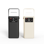 Super fast power bank 50000 mAh 22.5w portable power bank with digital display for outdoor camping, with folding flashlight, For Apple、Samsung、Huawei and other mobile phones