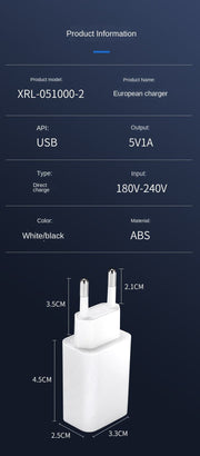 Sonderpreis US/EU Wand-Schnellladegerät-Set USB-Schnellladekabel Mobile USB-Ladegerät-Set für HUAWEI Android Xiaomi
