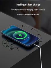 15W 10W Wireless Portable Phone Universal Wireless Charging Fast Smart Wireless Charger Magnetic Charging for Smartphones and Watches