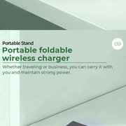 Multi-Device 3-in-1 kabelloses Ladepad – Schnelles PD- & QC3.0-Laden für Telefone, Smartwatches und Ohrhörer mit Sicherheitsfunktionen (Niederspannung, Überladung, Überstrom) – Kompakt & tragbar