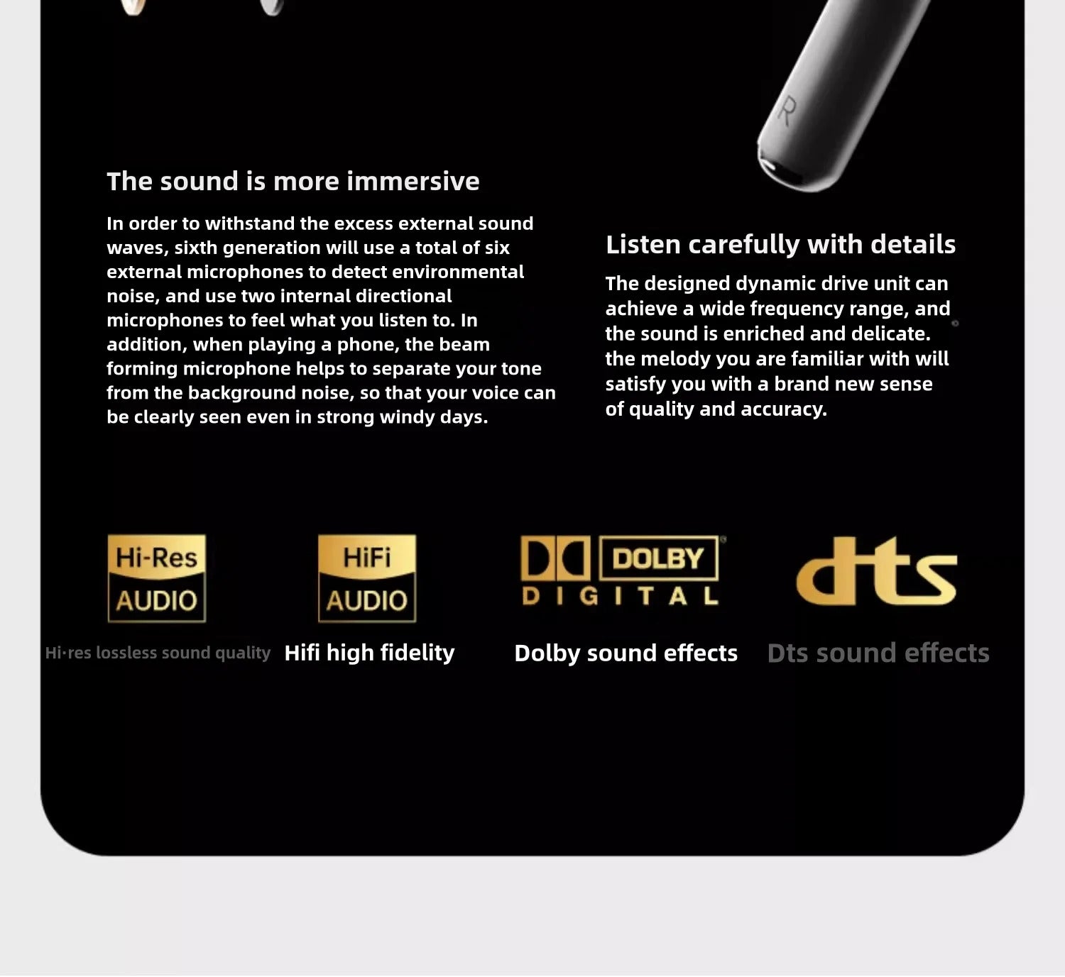 Apple AirPods Pro 4nd Generation USB‑CTWS True Wireless Earbuds Stereo Headphones Outdoor Sports Earphones 5.3 IPX5 Waterproof Earphones for Android iOS with Charging Case HD Music Quality Earphones Sports Earphones Long Battery Life