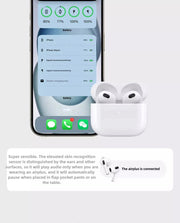 Apple AirPods Pro 4nd Generation USB‑CTWS True Wireless Earbuds Stereo Headphones Outdoor Sports Earphones 5.3 IPX5 Waterproof Earphones for Android iOS with Charging Case HD Music Quality Earphones Sports Earphones Long Battery Life