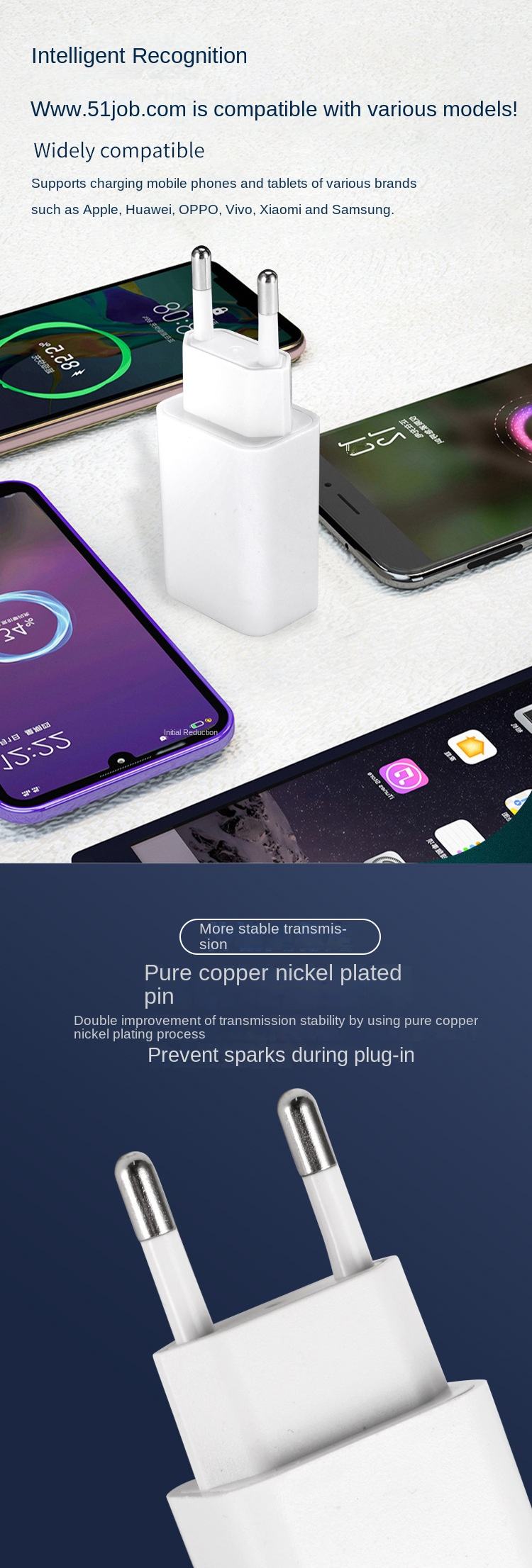 Sonderpreis US/EU Wand-Schnellladegerät-Set USB-Schnellladekabel Mobile USB-Ladegerät-Set für HUAWEI Android Xiaomi