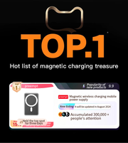 PD20W Magnetische Kabellose Schnelllade-Powerbank 5000/10000mAh Tragbare Powerbank Outdoor Reise-Powerbank Für Apple, Samsung, Huawei