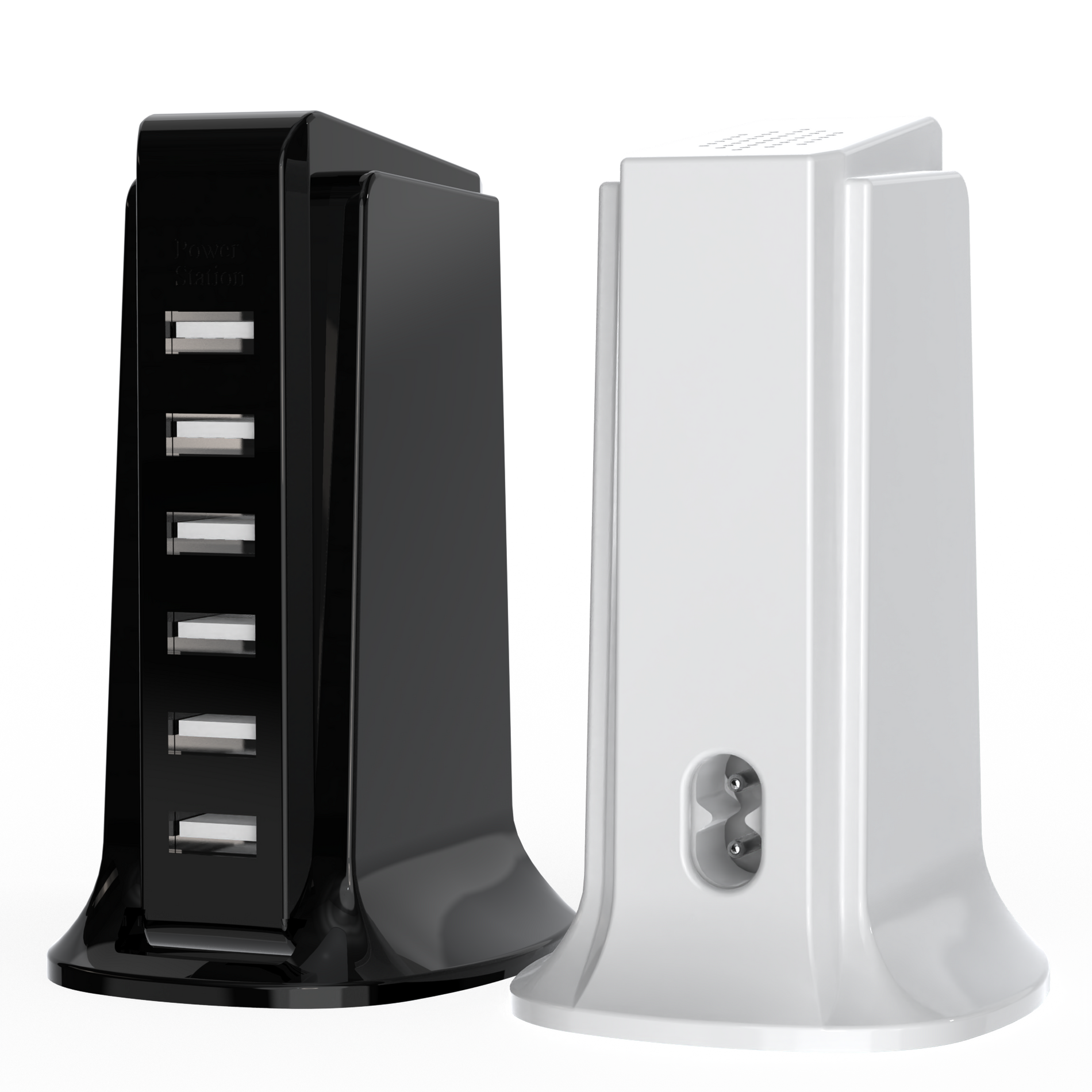 5-in-1 USB Wall Charger – 40W Fast Charging Adapter for Phones, Laptops, Tablets, Game Consoles, Cameras | QC3.0, PD 3.0, Overcharge & Overcurrent Protection, 4 USB + 1 Type-C Port