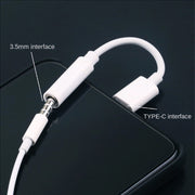 Hot Sale USB C to 3.5mm Audio Adapter Cable Type C to Headphone AUX Jack Adapter HiFi DAC Cable for iPhone 15 Samsung