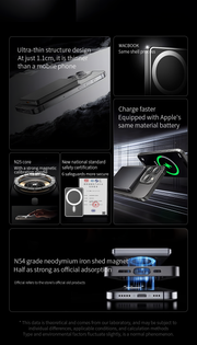 PD20W Magnetische Kabellose Schnelllade-Powerbank 5000/10000mAh Tragbare Powerbank Outdoor Reise-Powerbank Für Apple, Samsung, Huawei