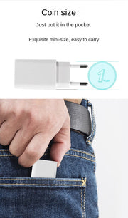 Sonderpreis US/EU Wand-Schnellladegerät-Set USB-Schnellladekabel Mobile USB-Ladegerät-Set für HUAWEI Android Xiaomi