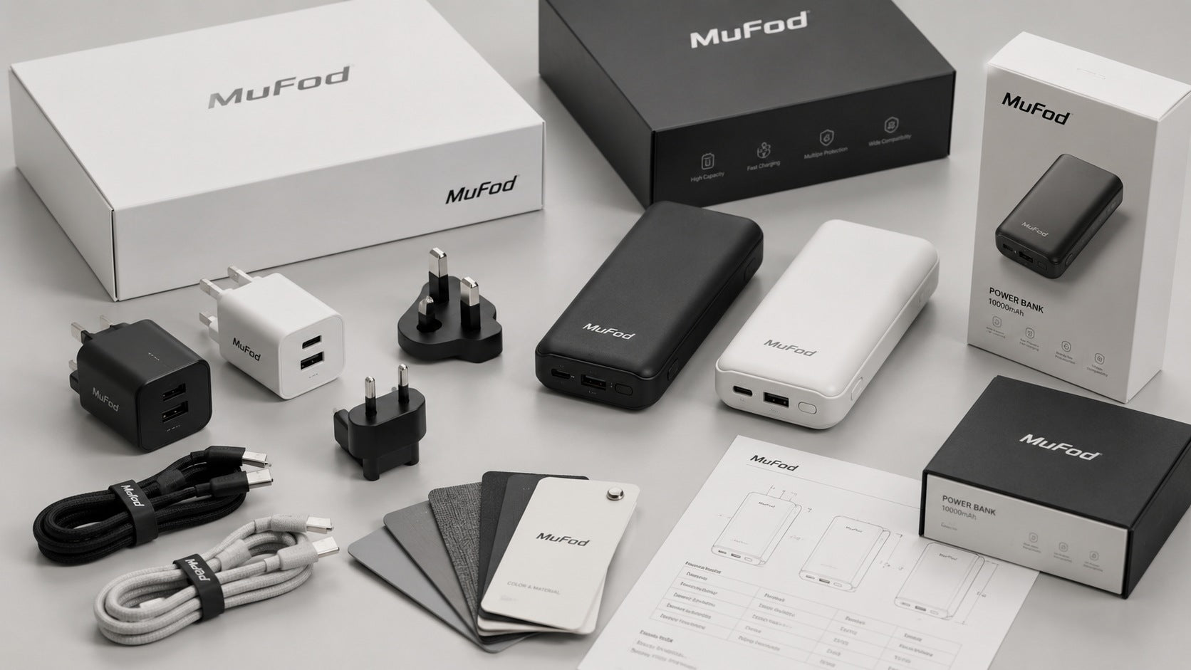 Illustrative MUFOD products and manufacturing concept